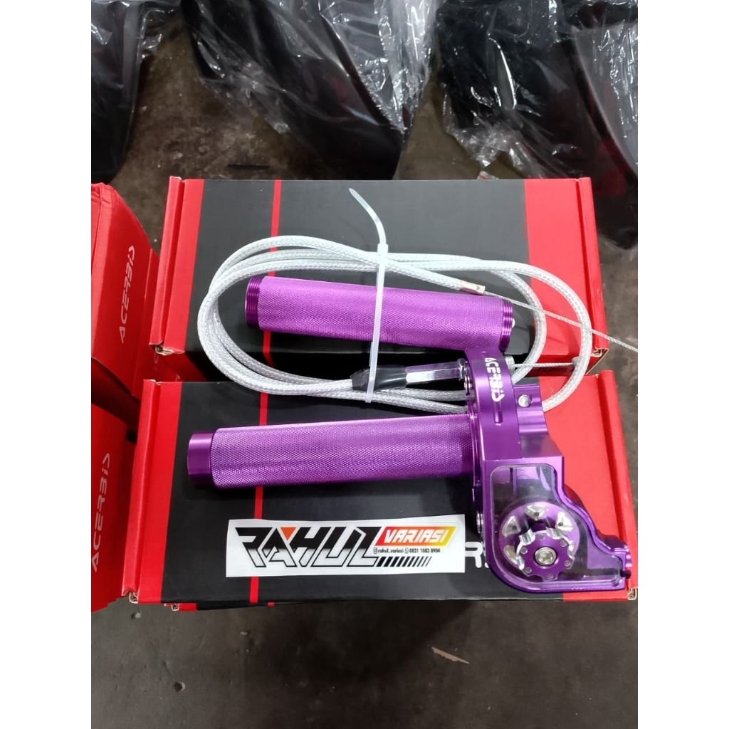 GAS SPONTAN ACERBIS V2 GAS TEMBAK 1 KABEL GAS SPONTAN 2 KABEL