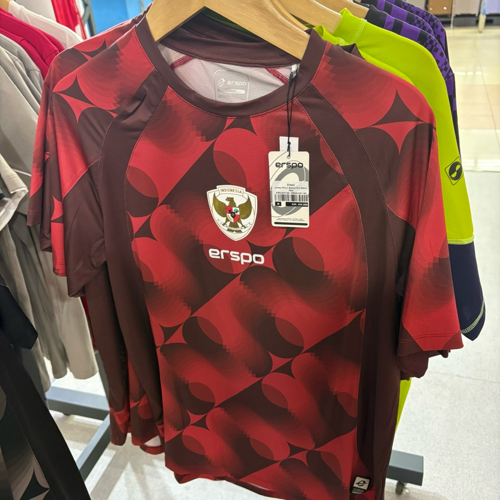 (NEW) Jersey Timnas Indonesia Training & Prematch Erspo