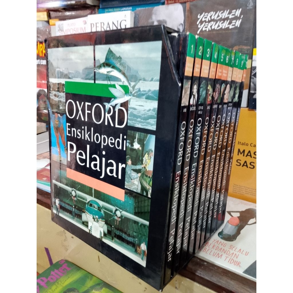 Buku Bekas Original OXFORD ENSIKLOPEDI PELAJAR 1-10