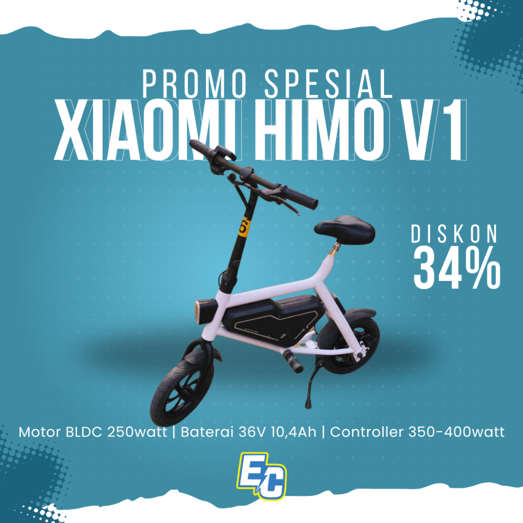 XIAOMI HIMO V1  Sepeda Listrik 36V Second Bekas