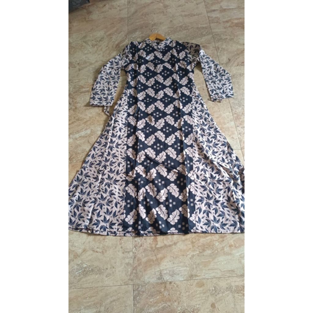 Gamis katun batik solo