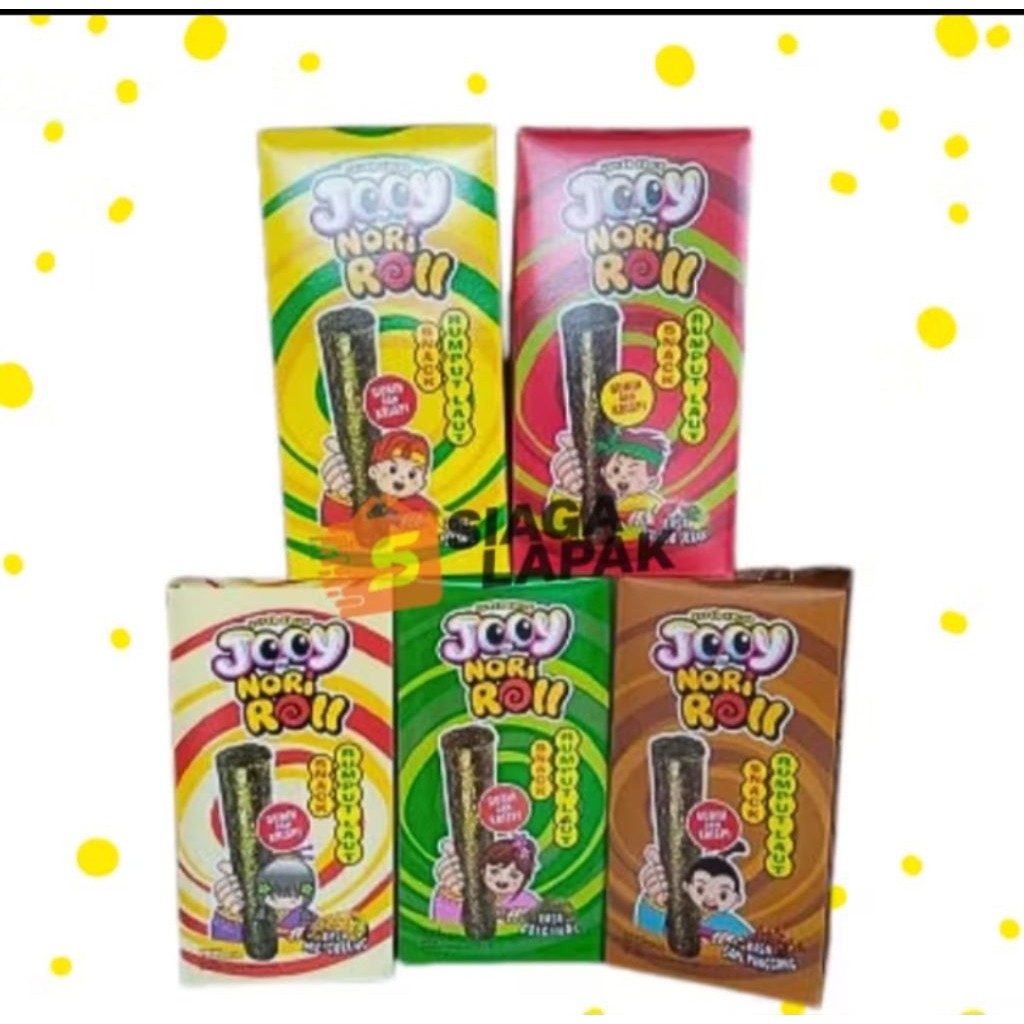 Jooy nori roll 30 gram 1 dus isi 6 box