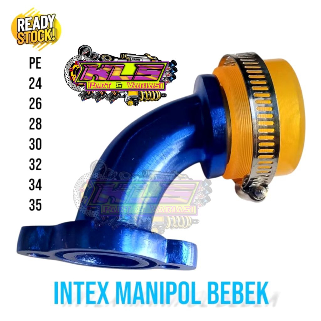INTEK MANIPOL BEBEK MIRING  MURAH PNP KARBU PWK PE UKURAN PE 24 26 28 30 MANIPOL MIRING