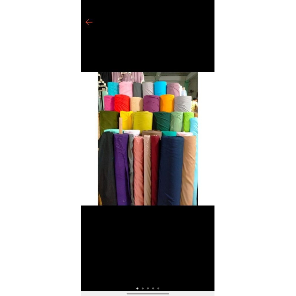 Kain Microtex Polos Isi 27 meter