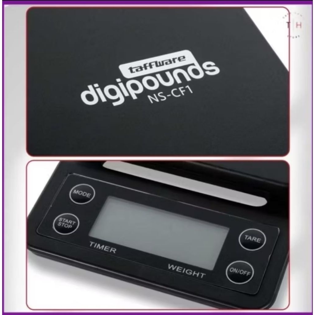 Coffee Scale Timbangan Kopi Digital Taffware Digipounds