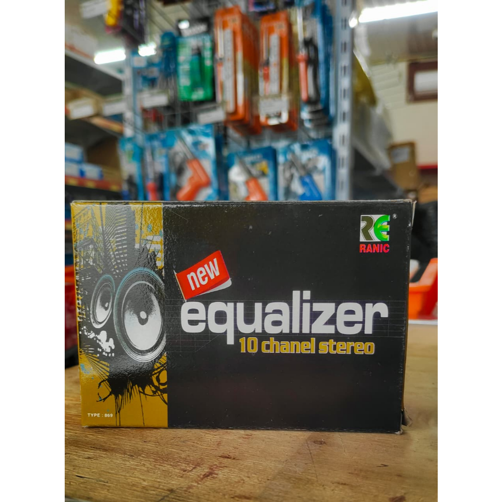 Kit EQUALIZER 10 CHANNEL Stereo- Ranic Type 231