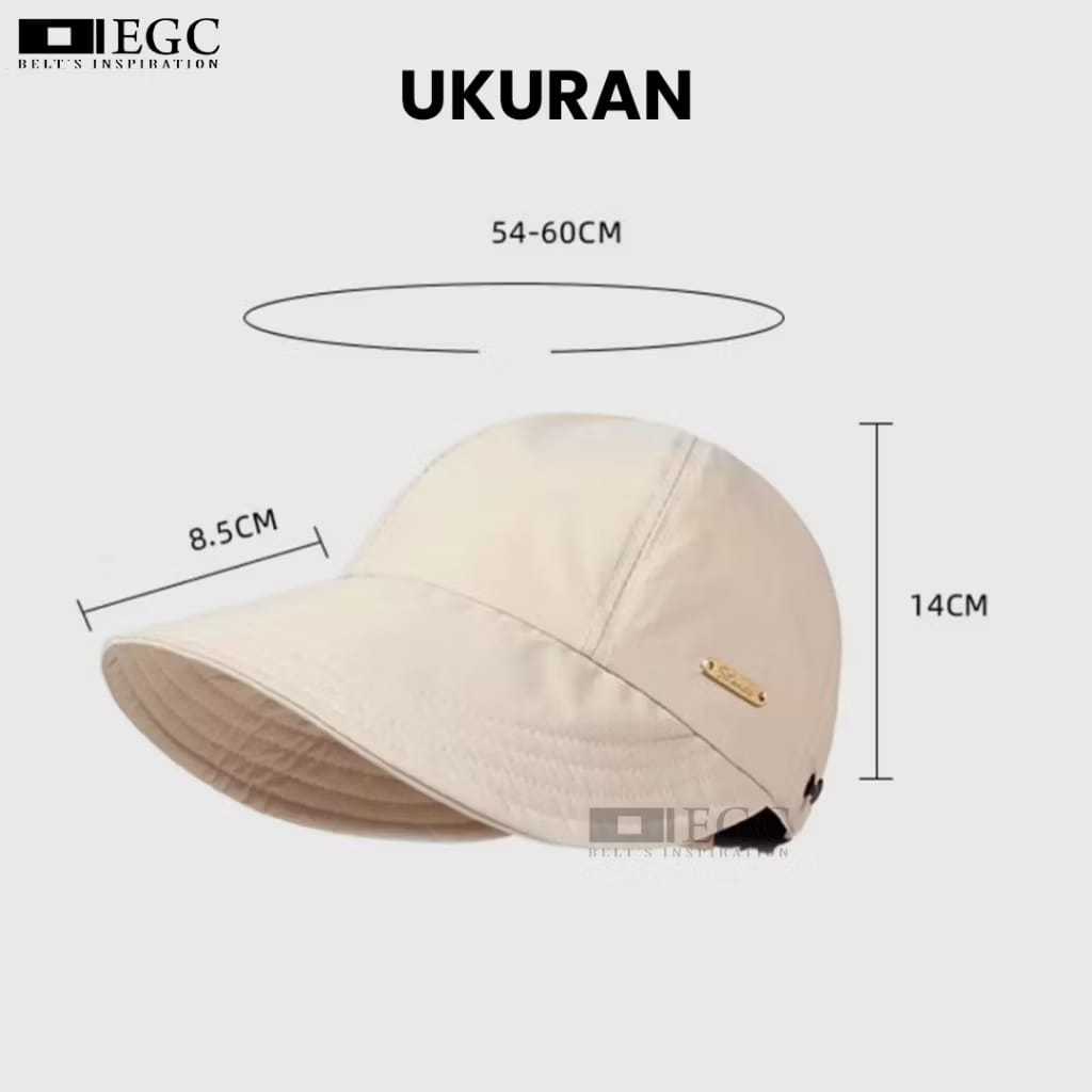 new deals ( hand made )topi wanita korea style topi visor panjang anti uv topi olahraga topi