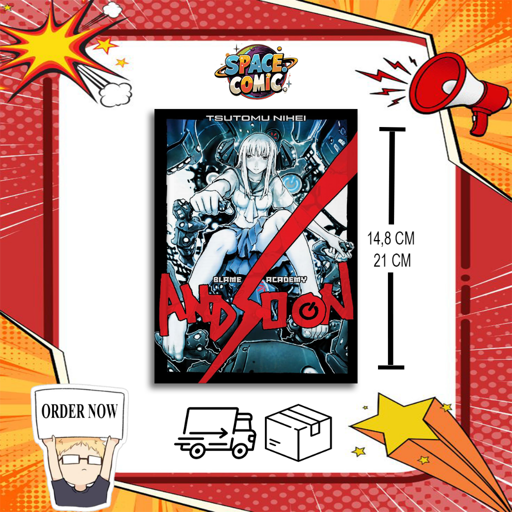 Komik Manga:  BLAME Academy and So On by Tsutomu Nihei