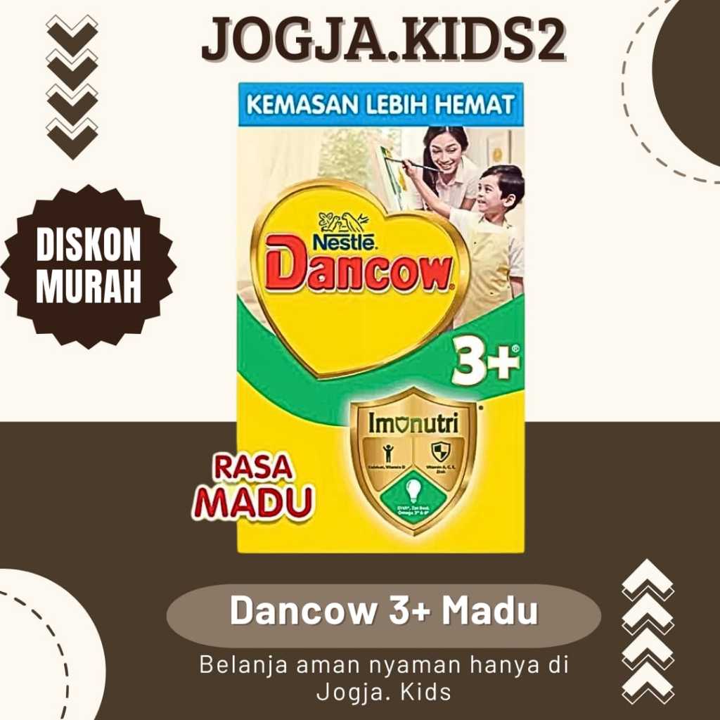 Susu DANCOW 3+ VARIAN MADU 1KG Expired 2027 LANGSUNG KIRIM PACKING KARDUS AMAN