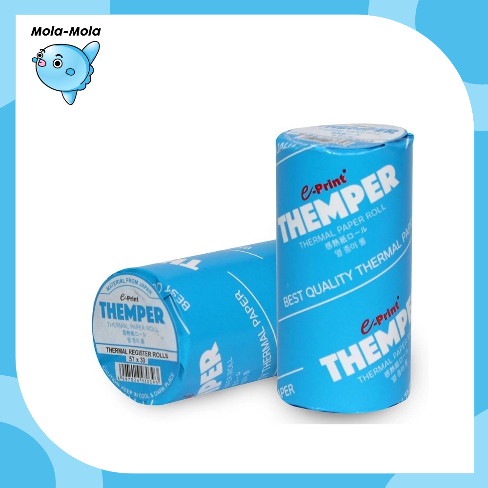

MOLAMOLASTORE Thermal Paper Roll 57x30 Corelles Y3882