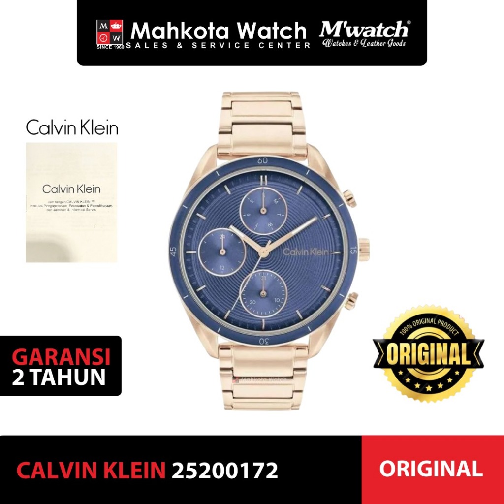 CALVIN KLEIN 25200172 JAM TANGAN WANITA ORIGINAL