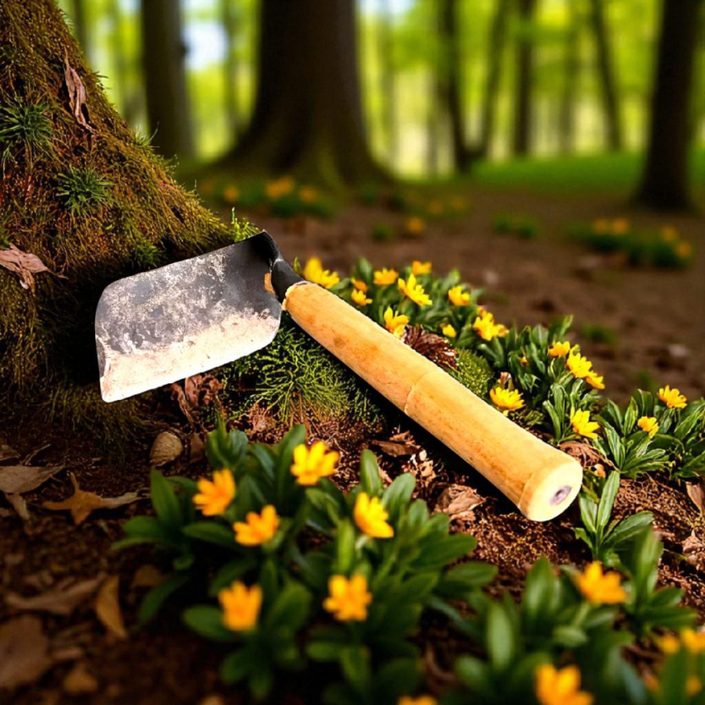 alat berkebun dan taman aret rumput100℅ baja asli