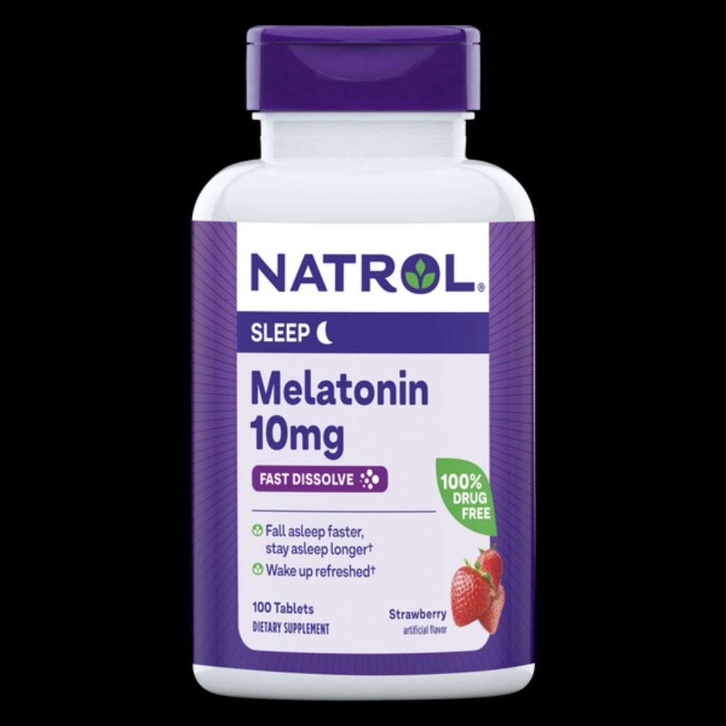 Natrol sleep Melatonin 10Mg/5Mg FD(Tablet Hisap)