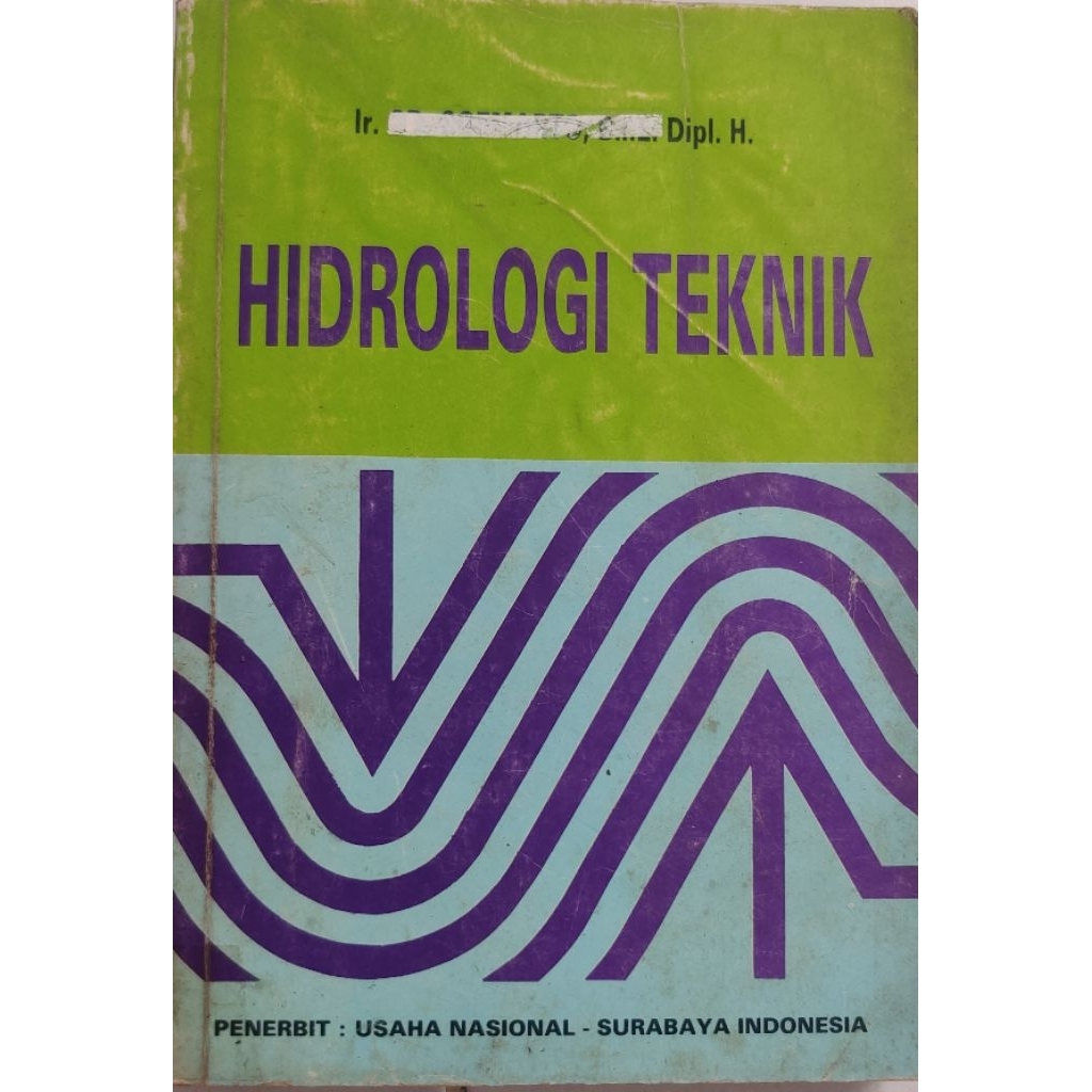 BUKU HIDROLOGI TEKNIK BEKAS ORIGINAL