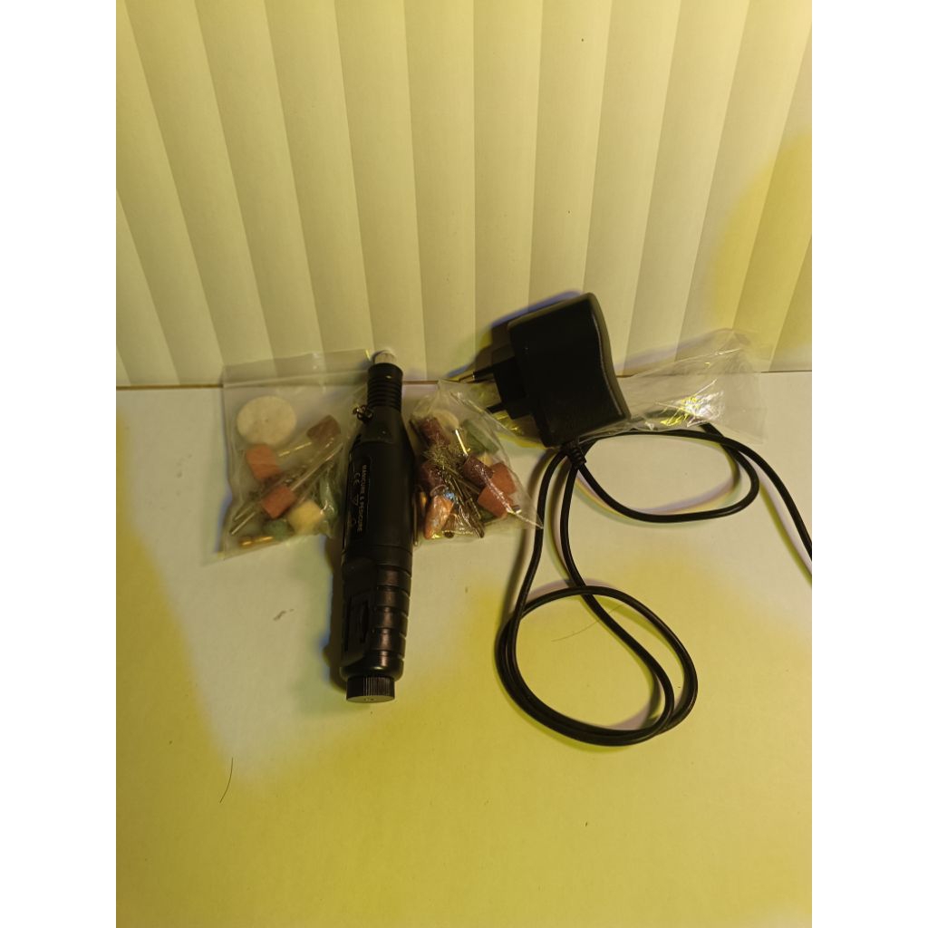 [Preloved] Bor Mini 12V DC 15000 RPM Mini Drill Electric Engraver Grinder