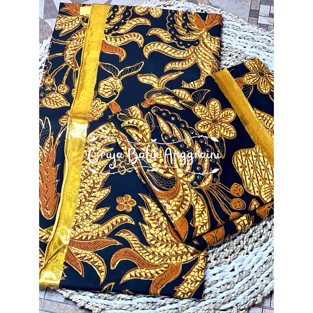 Kain Jarik Buruan Tulis Motif SIMBAR / EKOR TUPAI