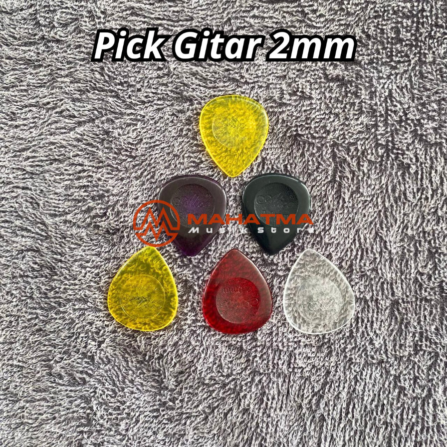 PICK GITAR DAN BASS | PICK GITAR DAN BASS TEBAL 2MM