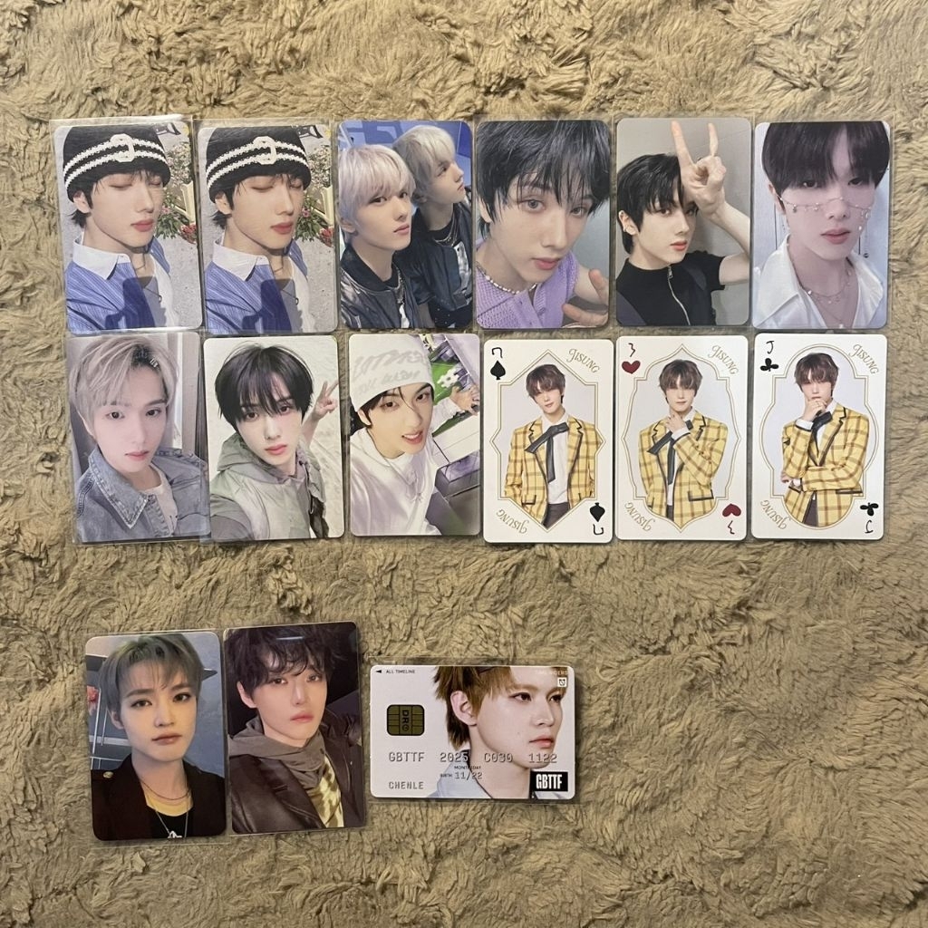 WTS PC JISUNG CHENLE TARGET EXCLUSIVE JAPAN BUNGA SILAU MIRROR GOLDEN AGE THE BAT SELCA NCTZONE TC T
