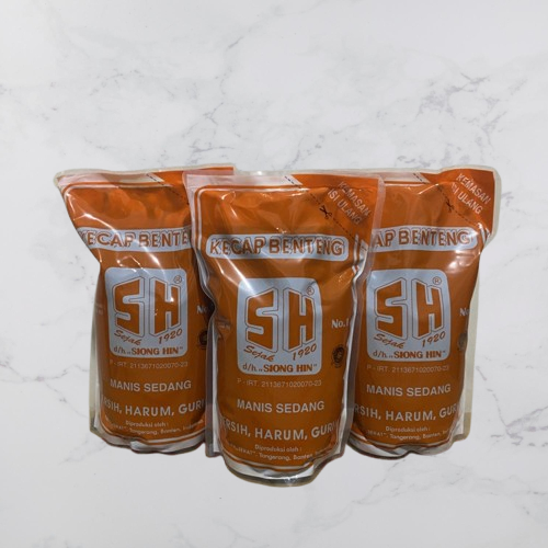 Kecap Manis SH Kecap Benteng SH Refill 620ml MANIS SEDANG