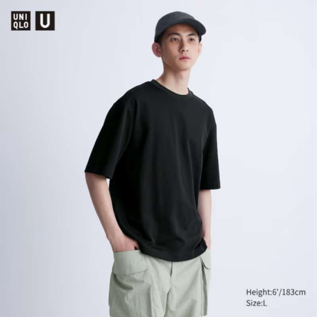 UNIQLO OVERSIZE AIRISM TEE