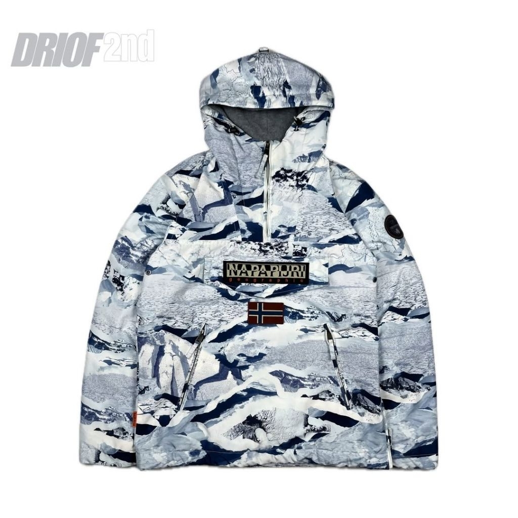 Jacket Napapijri | Camo Ice Rainforest Winter Anorak Outdoor