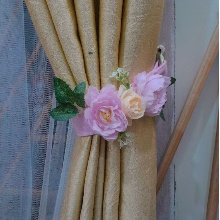 Ikat Hordeng / Ikat tali Gorden bunga artificial