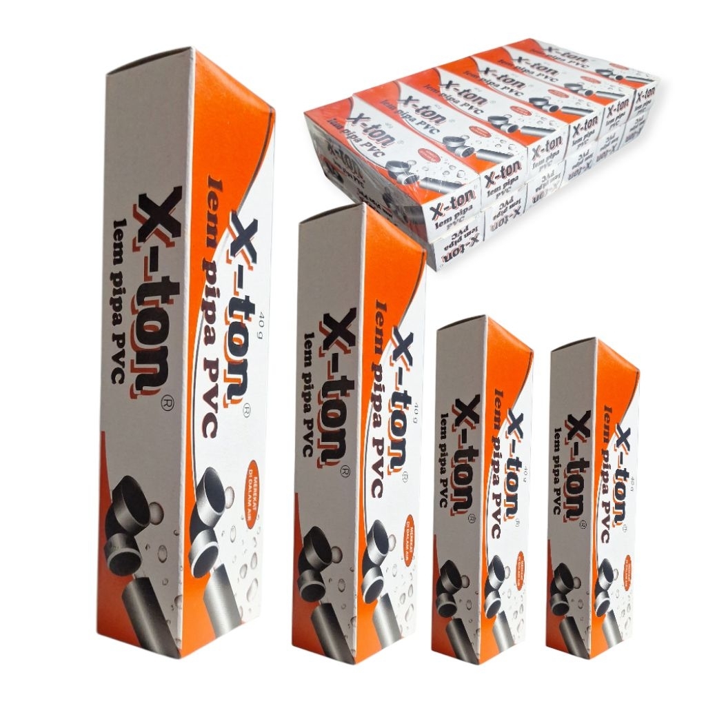 12 Pcs Lem Paralon Kuat/Lem Pipa Paralon/Lem Serba Guna/Lem PVC/Lem Pralon PVC Murah