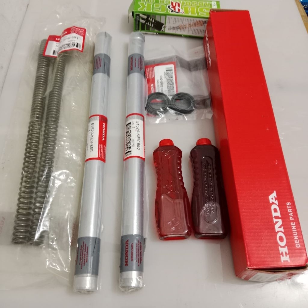 sok depan supra x lama supra fit lama sok sil oli per kev/original