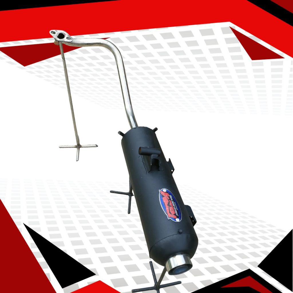 Knalpot Tabung Vario Beat fi , Scopy Fi , Beat Deluxe, vario125/150 led old- Knalpot RCM JAVA RACING