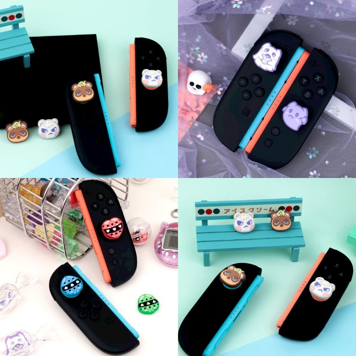 Nintendo Switch 2 Shugo Chara Animal Crossing Thumb Grip Caps | MatchaLand