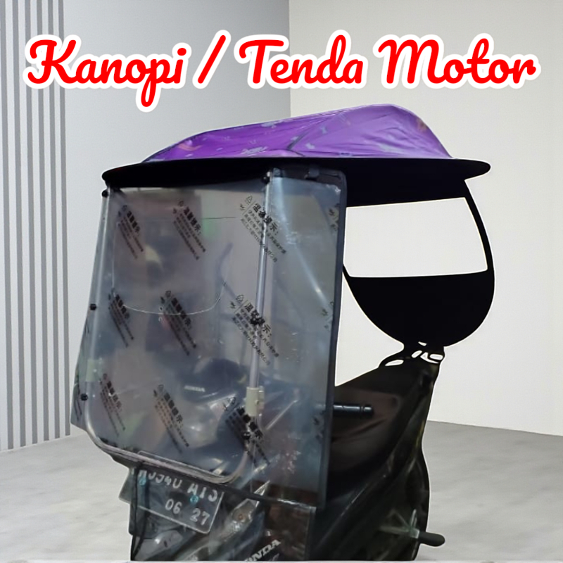 Tenda Kanopi Motor , Anti Hujan / Panas , Tenda Motor ( Semua Motor )