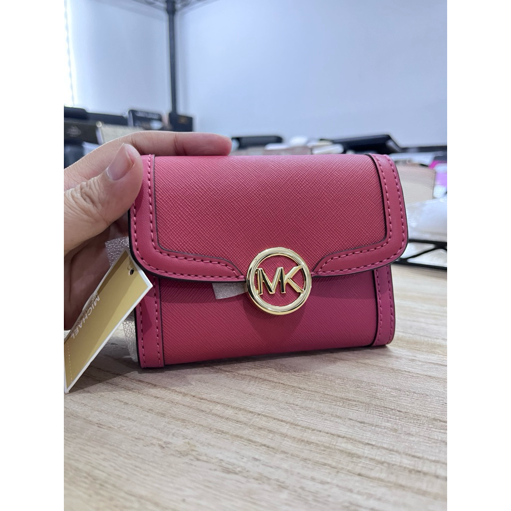 mk leida small wallet - dompet lipat mk