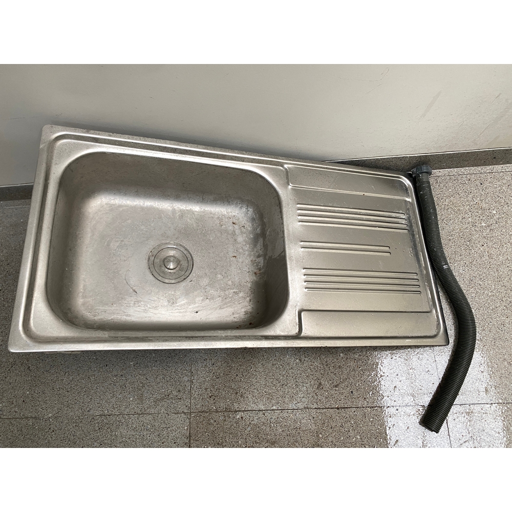 EDO Kitchen Sink Wastafel Stainless Steel Kitchen Sink BCP 1 Lubang Bak Cuci Piring Stainless Dapur 