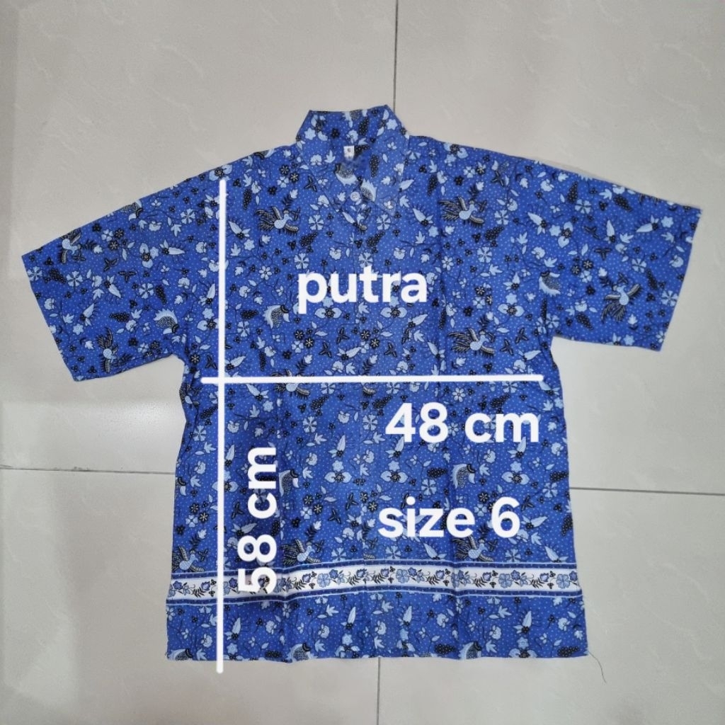 Seragam Sekolah SD Saint John's Preloved Bekas