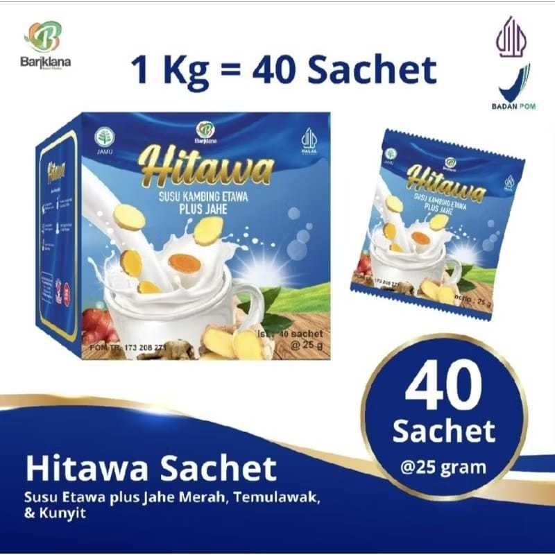 

HITAWA SUSU KAMBING ETAWA PLUS HERBAL JAHE DAN KUNYIT TEMULAWAK