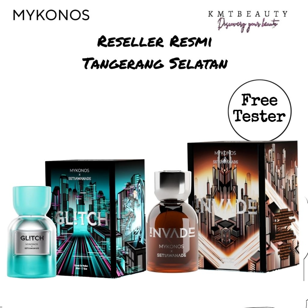 Mykonos × Ade Setiawan Glitch & Invade 50ml | 100ML