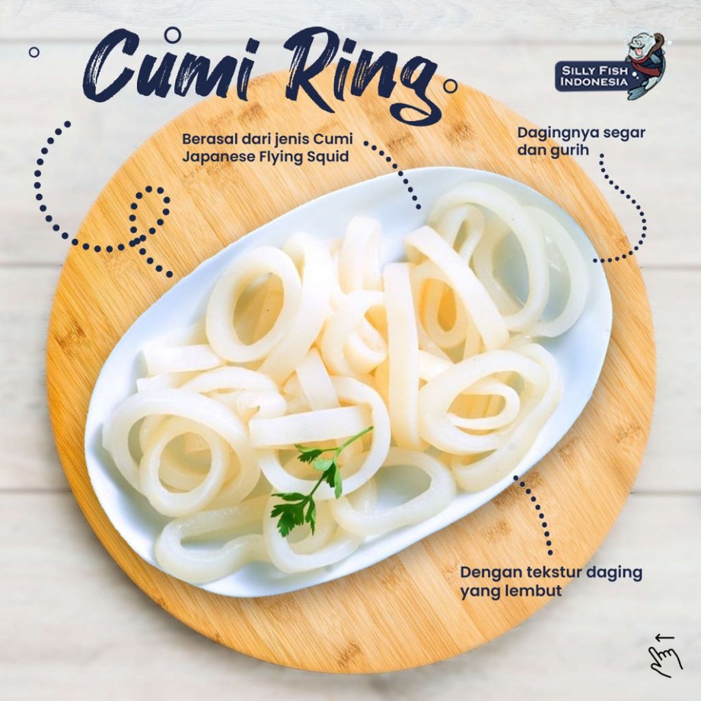 Cumi Ring 1kg Frozen
