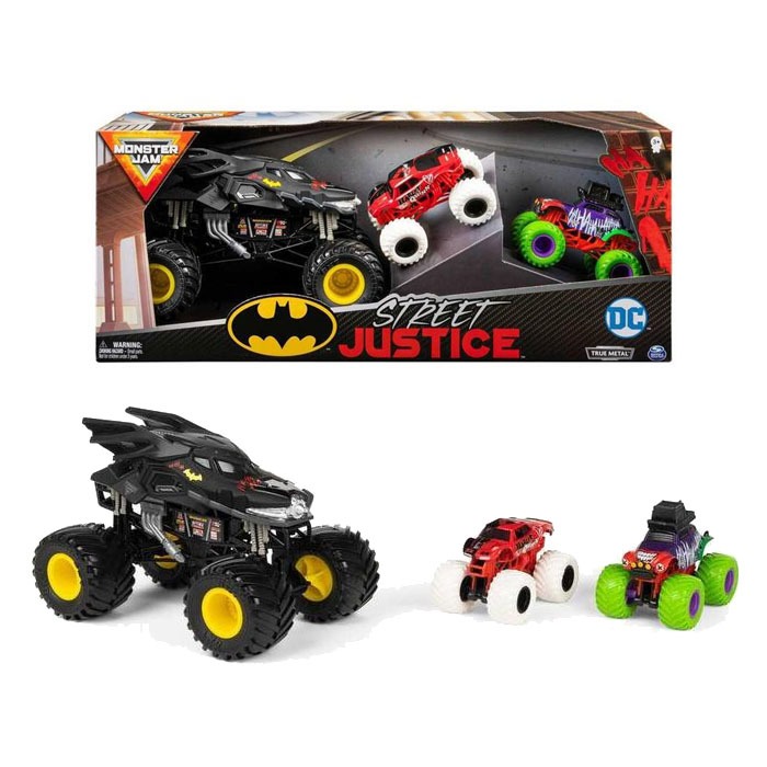 Monster Jam Batman Street Justice 3-Pack