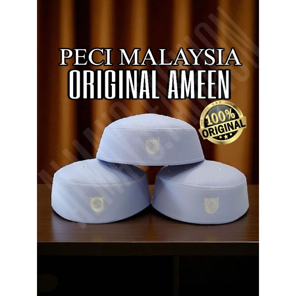 Kopiah, Peci Malaysia original ameen