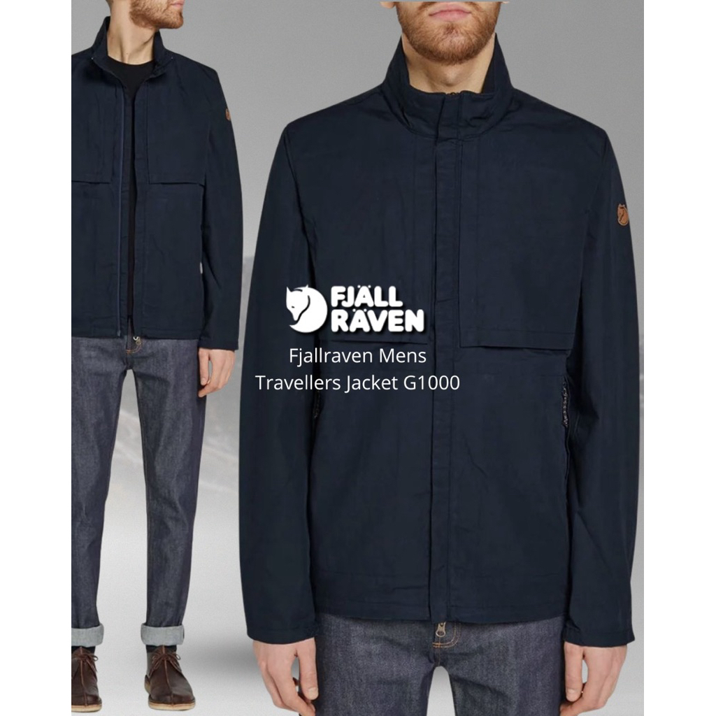 FJALLRAVEN TRAVELLERS JACKET G-1000