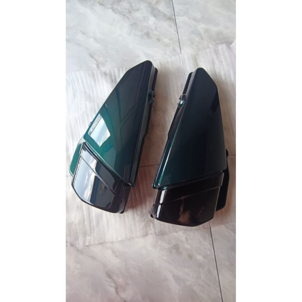 COVER BOK AKI RX KING TEPONG AKI RX KING HIJAU BOTOL CAT HALUS BERKUALITAS "KING MURIA"