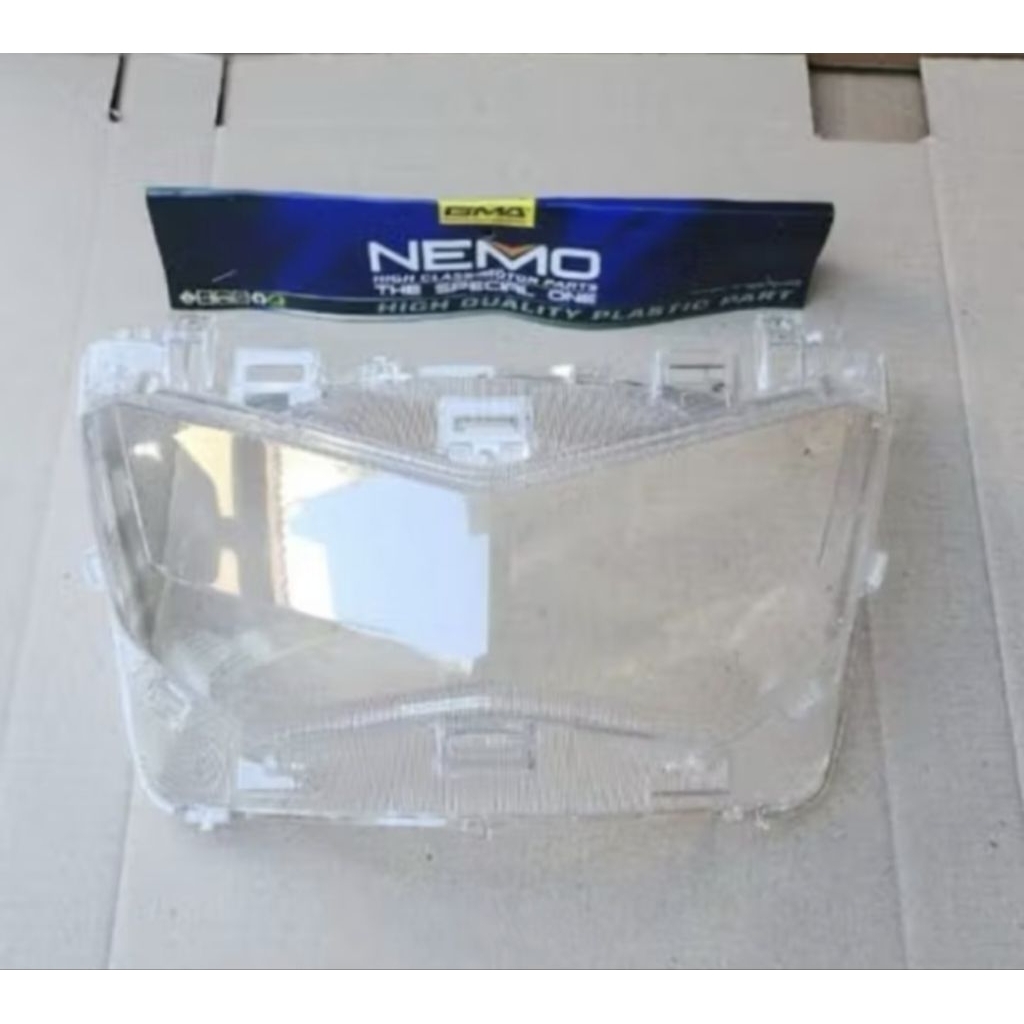 COVER TUTUP LAMPU DEPAN YAMAHA NMAX NEW /  Cover Headlamp Nmax New - Nemo Original