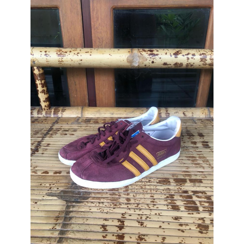 Adidas Gazelle OG Maroon size 362/3