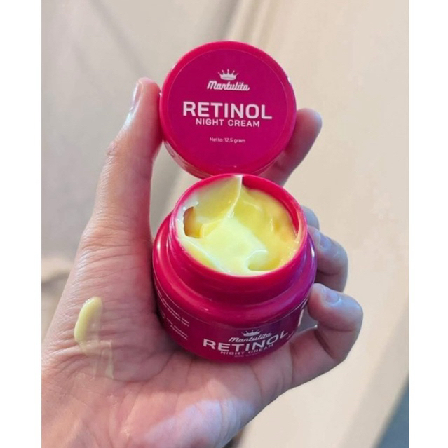 RETINOL MANTULITA (ready jakarta) cream malam retinol BPOM