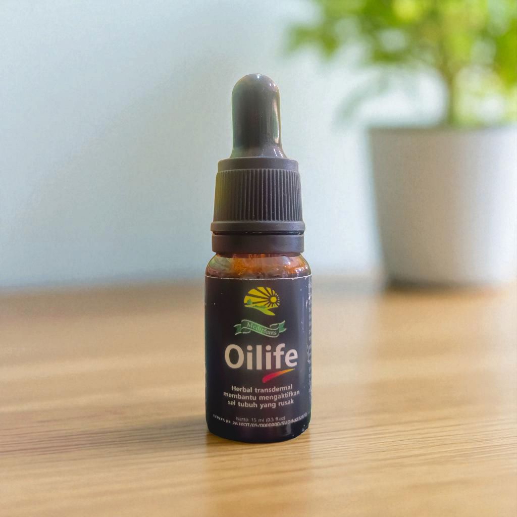 Minyak Tetes Herbal Oilife untuk Benjolan 15 ml