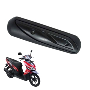 Cover Knalpot Vario 110 Karbu Tutup Pelindung Cover Knalpot Vario 110 Carbu