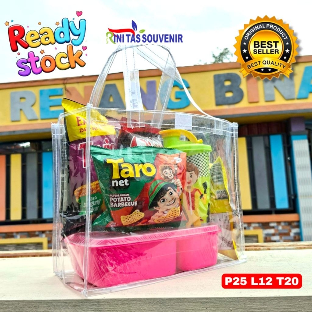 Tas Mika Ready Stock Tas Hampers Mika Tas Mika Polos Tebal 0,2 25×12×20/15×12×25/30×10×25