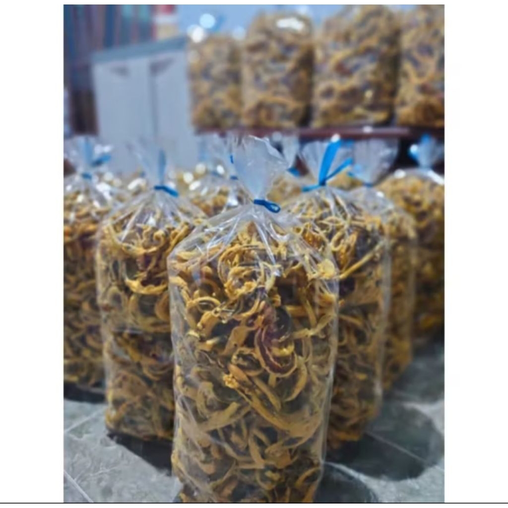

Kripik belut 2 kg / Kripik belut larissa 2 kg