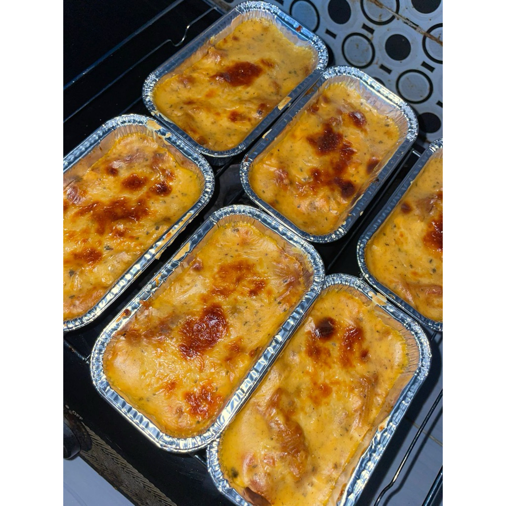 spageti/makaroni panggang brulee