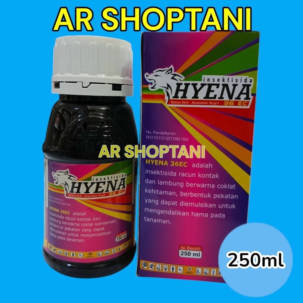 insektisida HYENA 36 ec 250ML pembasmi trips dan kutu